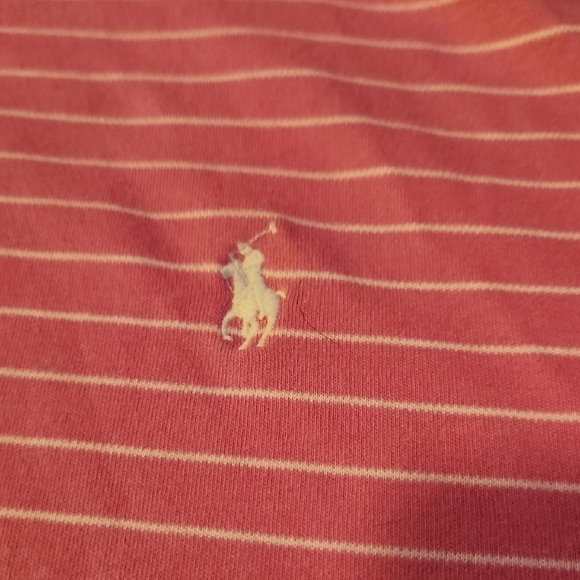 Polo by Ralph Lauren Pink Striped Polo Shirt - Picture 3 of 9